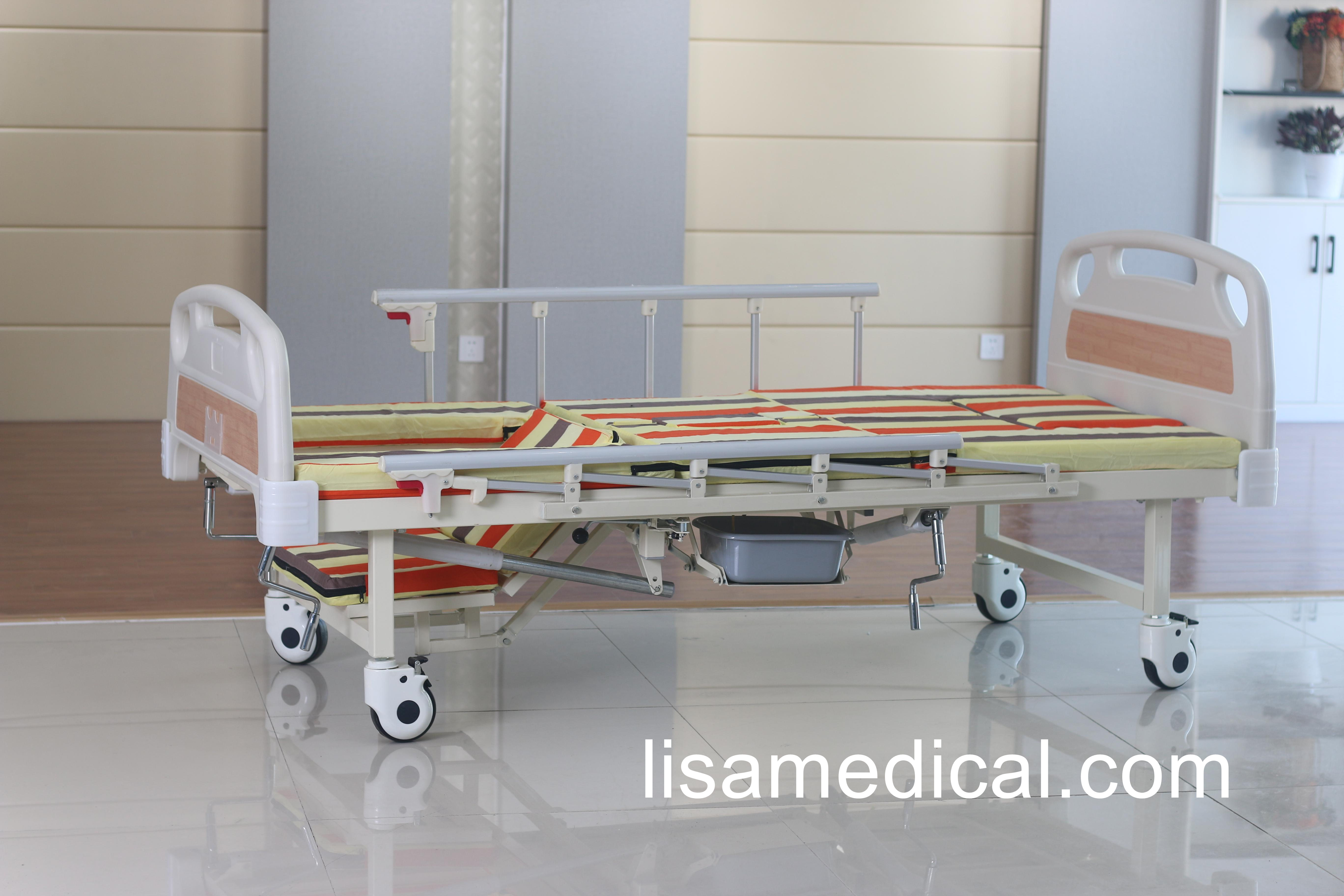 LSB-S05Manual Multi-Functional Turning Nursing Bed
