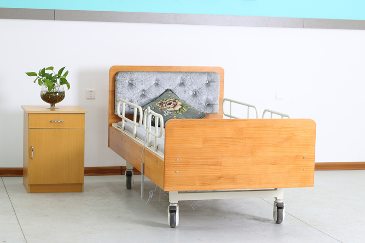 Cama De Enfermería Eléctrica De Dos Funciones Para El Hogar