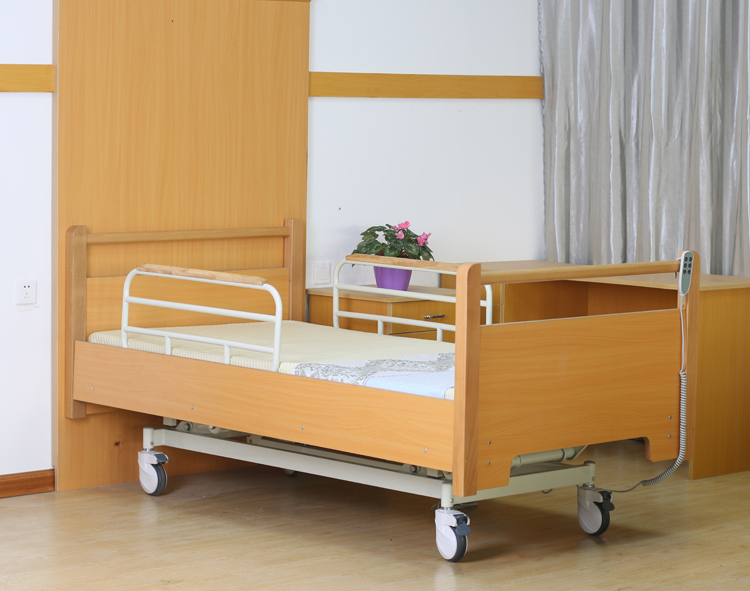 Cama De Enfermería Eléctrica De Tres Funciones Para El Hogar