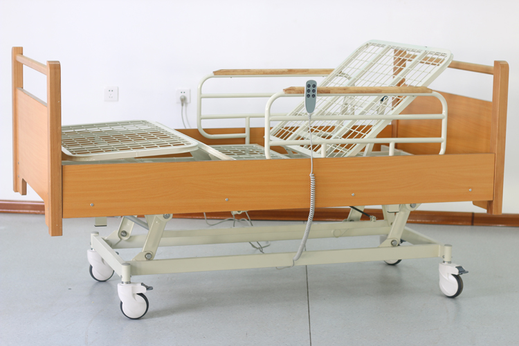 Cama De Enfermería Eléctrica De Tres Funciones Para El Hogar