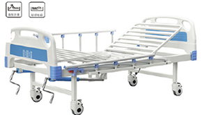 LSA-S215 Manual double function hospital bed