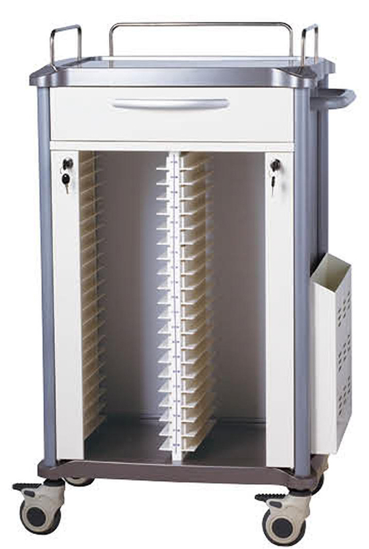 LSWK-T-9B Medical Record Cart 40 Grids