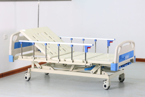 Cama Manual De Tres Ruedas (rueda Común, Barandilla De Aleación De Aluminio)