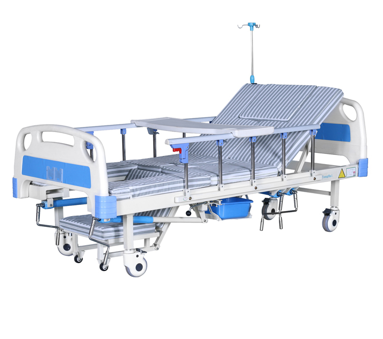 Cama De Enfermería Manual Multifuncional