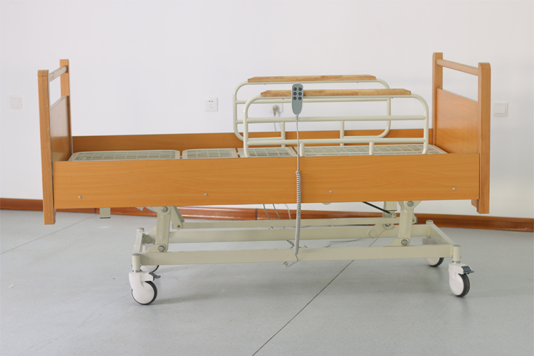 Cama De Enfermería Eléctrica De Tres Funciones Para El Hogar