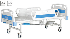 LSA-S207 Manual double function hospital bed