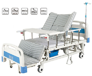 LSB-D04 Flashlight Dual-purpose Multi-functional Anti-side Slip Nursing Bed