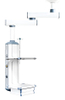 LSJA-KDD-3 Dual Arm Surgical Tower