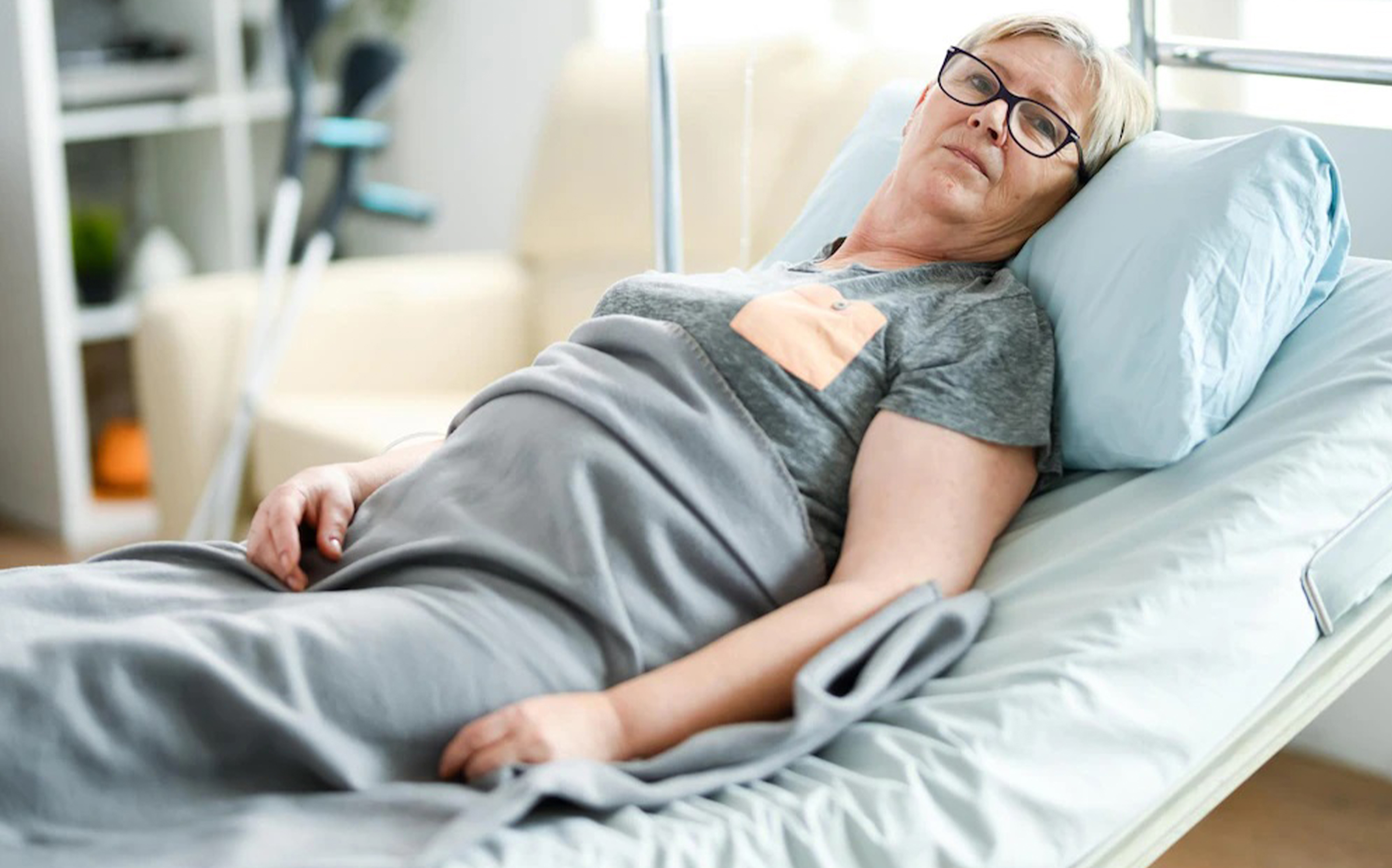 ¿Qué debe notar el uso de la cama de ancianos?