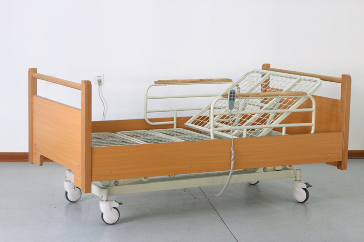 Cama De Enfermería Eléctrica De Tres Funciones Para El Hogar