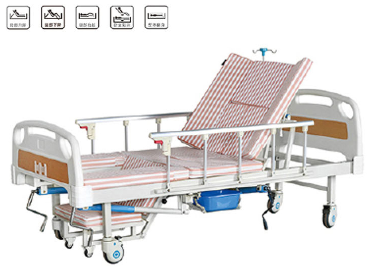 LSB-S04Manual Multi-Functional Turning Nursing Bed
