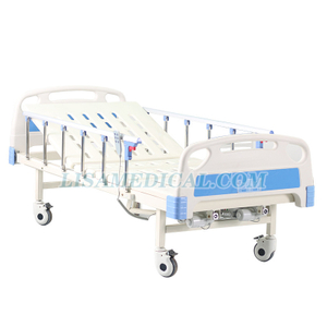 Two-function Flashlight Integrated Hospital Bed for The Elderly with A Nursing Home Electric Hospital Bed To Lift The Back And Lift The Legs with Defecation Holes