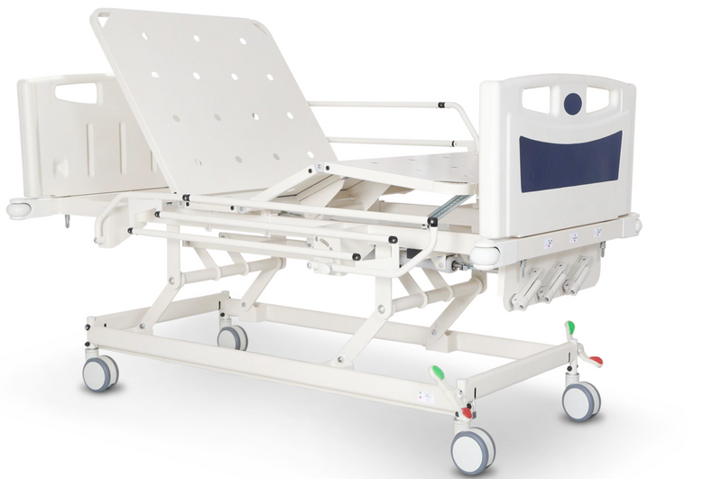LSDA-E60 Upscale Double Cranks Manual Nursing Bed 2 