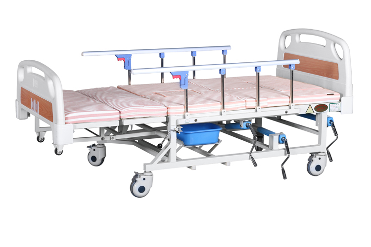 7 Cama De Enfermería Manual Multifuncional