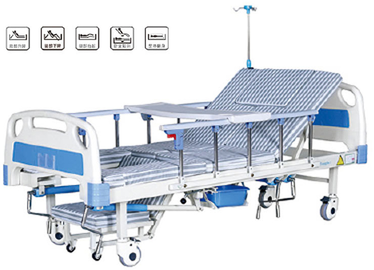 LSC5-7 Cama De Enfermería De Rotación Multifuncional Manual