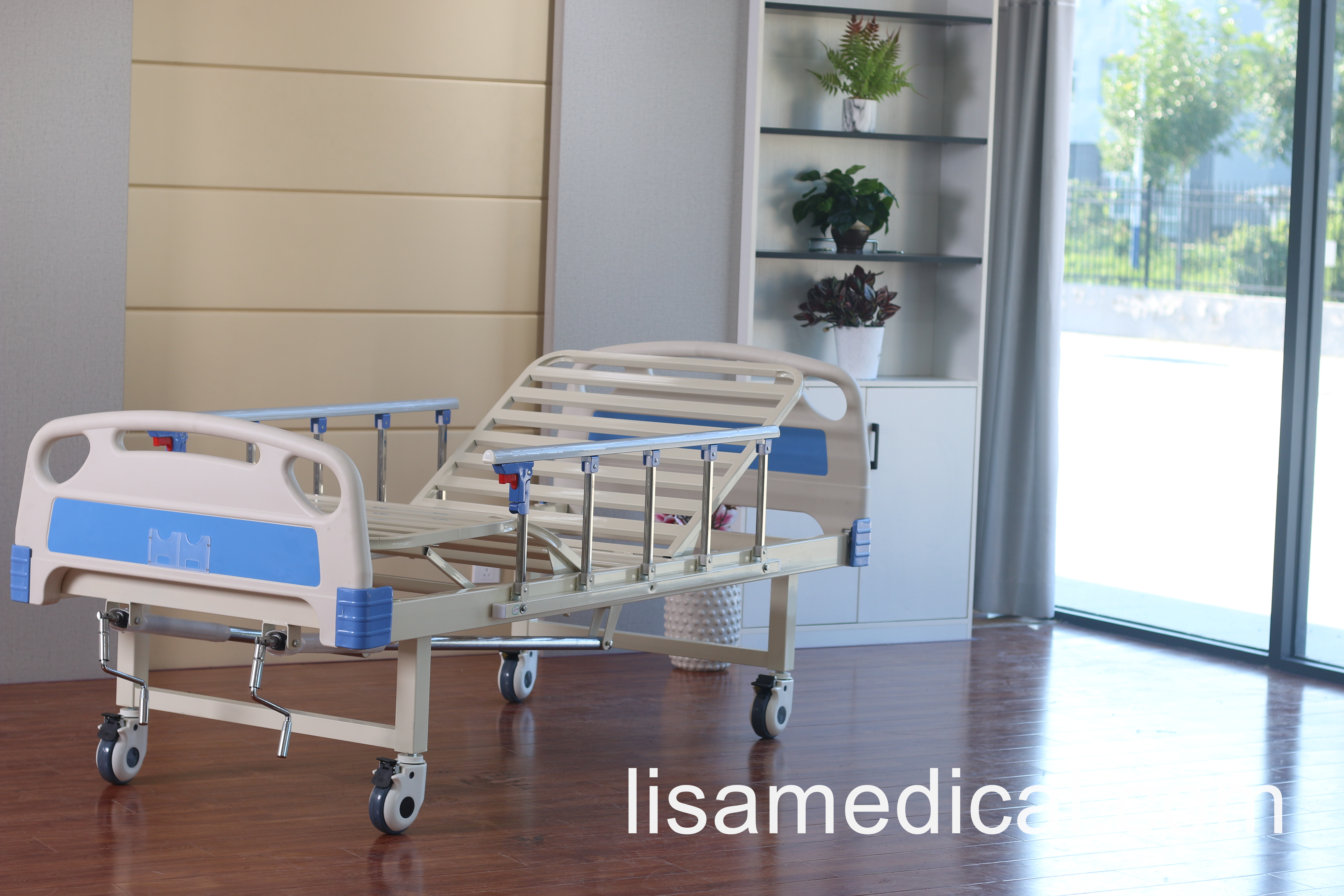 LSA-S215 Manual double function hospital bed