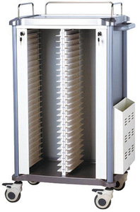 LSWK-T-TC Medical Record Cart 50 Grids
