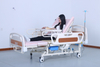 LSYA-C05S Manual Luxury Hydraulic Large Guardrail Nursing Bed