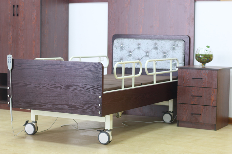 Cama De Enfermería Eléctrica De Dos Funciones Para El Hogar