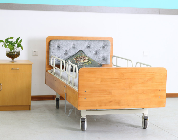 Cama De Enfermería Eléctrica De Dos Funciones Para El Hogar