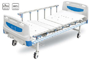 LSA-S209 Manual double rocker hospital bed