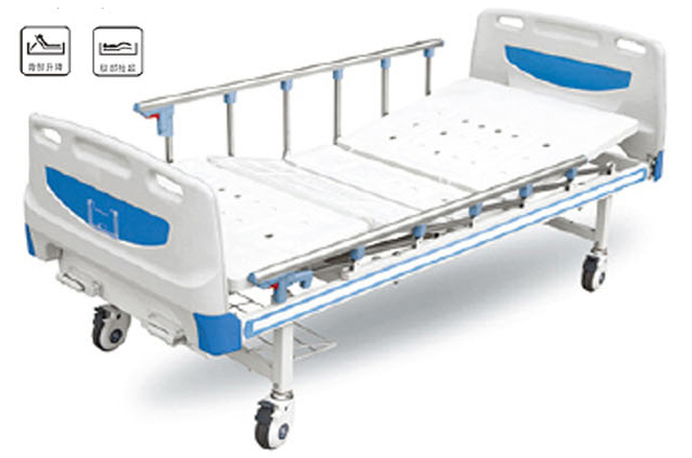 LSA-S209 Manual double rocker hospital bed