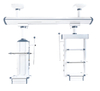 LSJA-KDD-2A (dry And Wet Separation) Cantilever Suspension Bridge