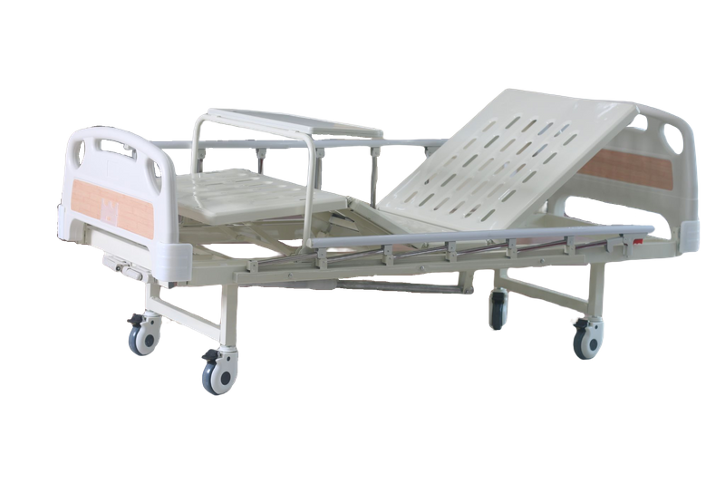 LSYA-S205 Double-shake Full-page Stamping Bed Surface ABS Bedside Flip Dining Table